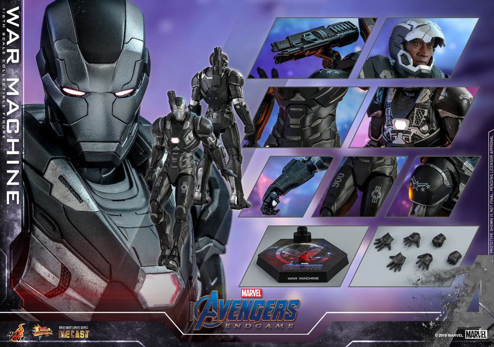 Pedido Figura War Machine - Avengers: Endgame marca Hot Toys MMS530D31 escala 1/6