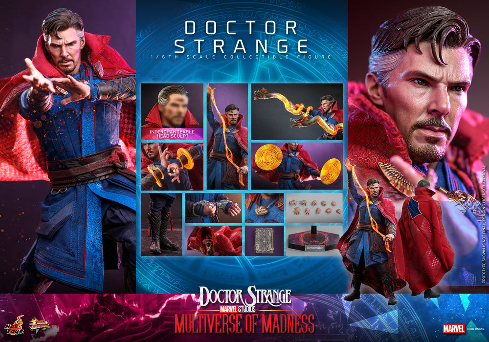 Preventa Figura Doctor Strange - Doctor Strange in the Multiverse of Madness marca Hot Toys MMS645 escala 1/6