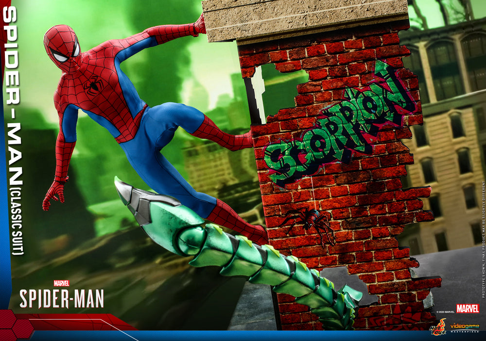 Pedido Figura Spider-Man (Classic Suit) - Marvel´s Spider-Man PS4 marca Hot Toys VGM48 escala 1/6