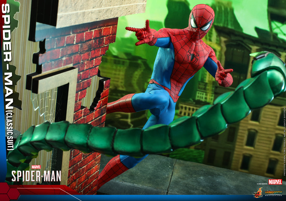 Pedido Figura Spider-Man (Classic Suit) - Marvel´s Spider-Man PS4 marca Hot Toys VGM48 escala 1/6