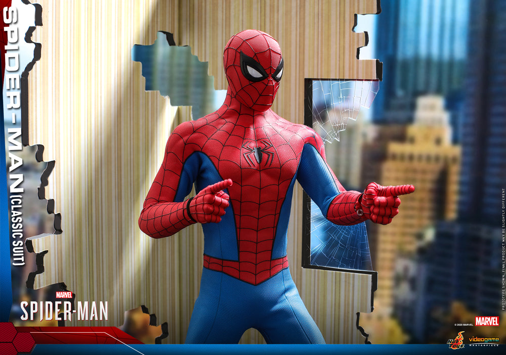 Pedido Figura Spider-Man (Classic Suit) - Marvel´s Spider-Man PS4 marca Hot Toys VGM48 escala 1/6
