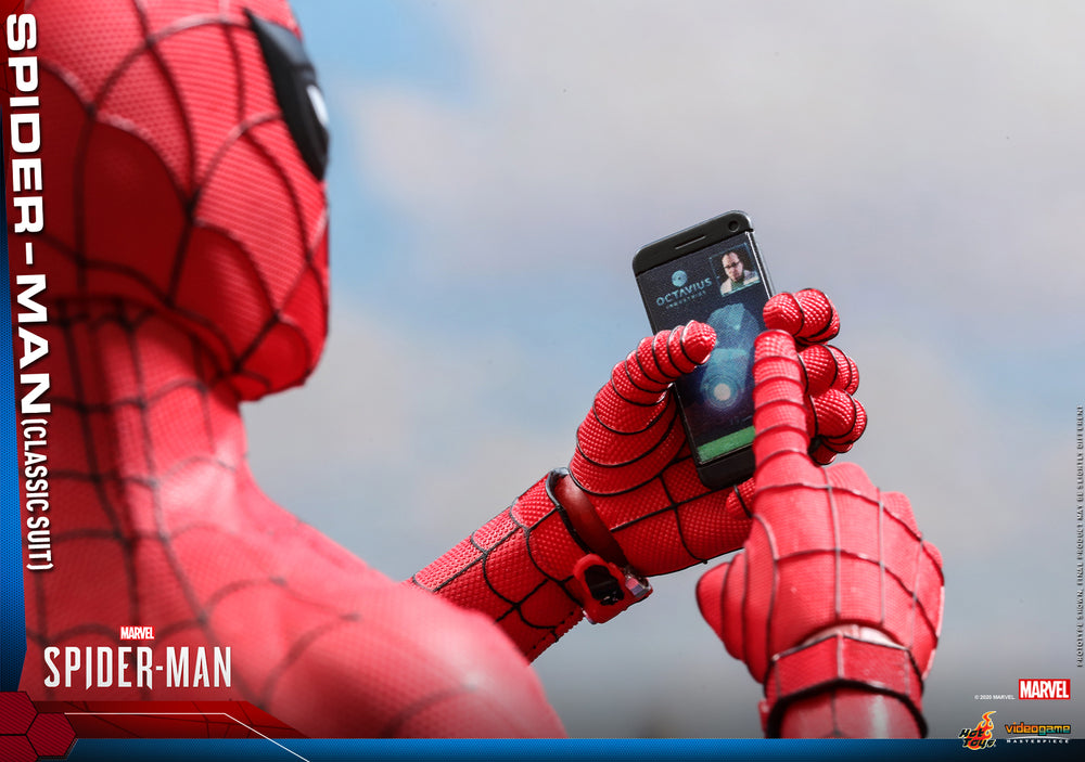 Pedido Figura Spider-Man (Classic Suit) - Marvel´s Spider-Man PS4 marca Hot Toys VGM48 escala 1/6
