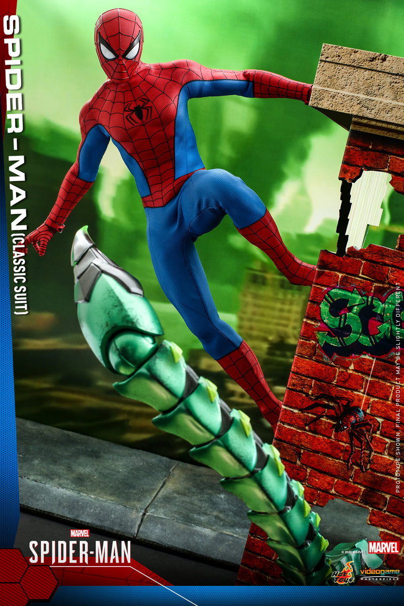Pedido Figura Spider-Man (Classic Suit) - Marvel´s Spider-Man PS4 marca Hot Toys VGM48 escala 1/6