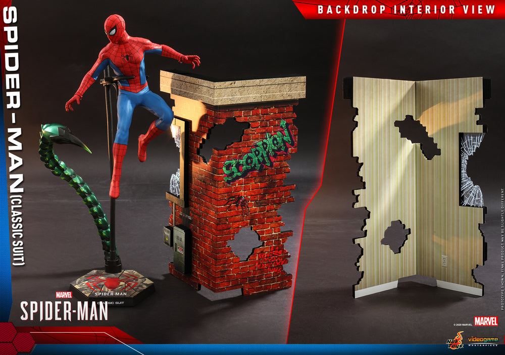 Pedido Figura Spider-Man (Classic Suit) - Marvel´s Spider-Man PS4 marca Hot Toys VGM48 escala 1/6