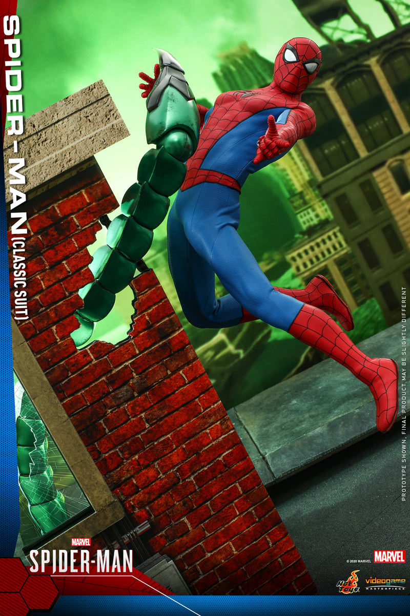 Pedido Figura Spider-Man (Classic Suit) - Marvel´s Spider-Man PS4 marca Hot Toys VGM48 escala 1/6