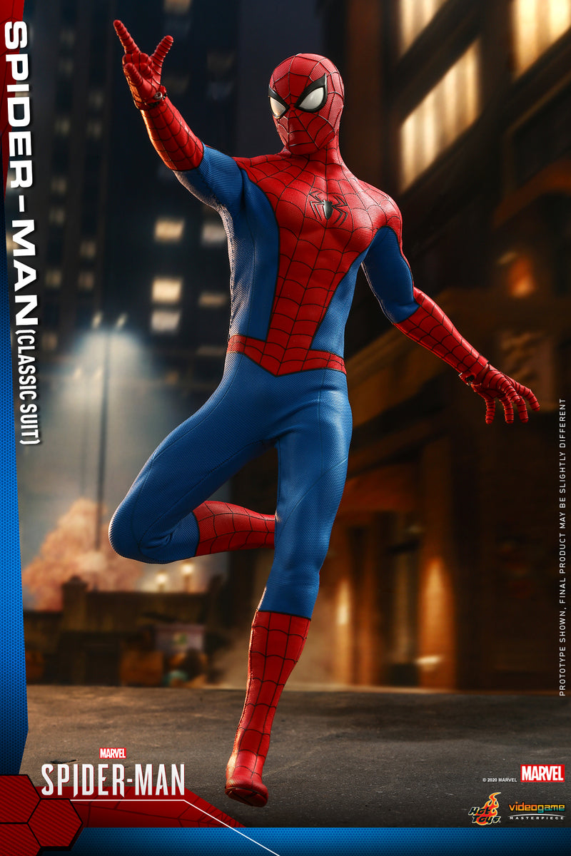 Pedido Figura Spider-Man (Classic Suit) - Marvel´s Spider-Man PS4 marca Hot Toys VGM48 escala 1/6