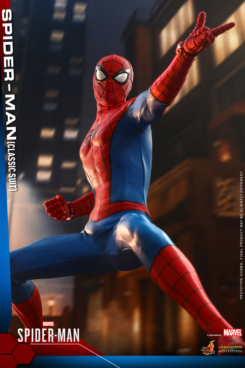 Pedido Figura Spider-Man (Classic Suit) - Marvel´s Spider-Man PS4 marca Hot Toys VGM48 escala 1/6