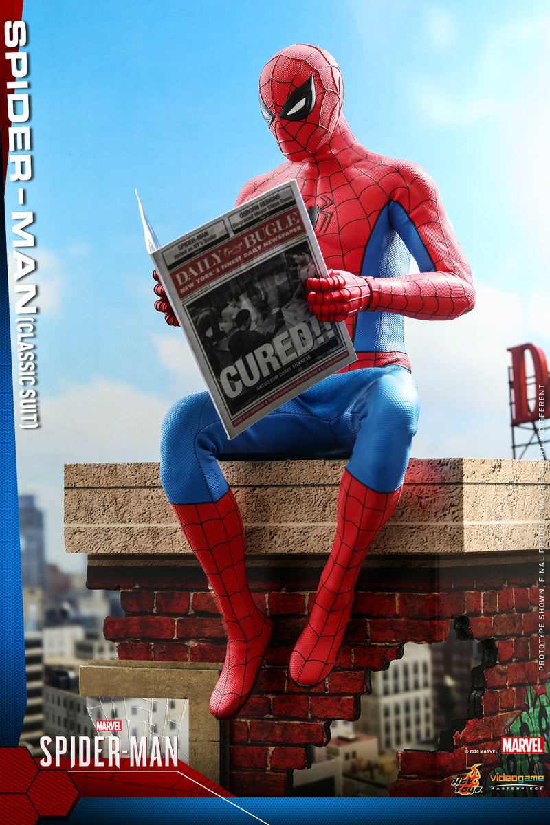 Pedido Figura Spider-Man (Classic Suit) - Marvel´s Spider-Man PS4 marca Hot Toys VGM48 escala 1/6