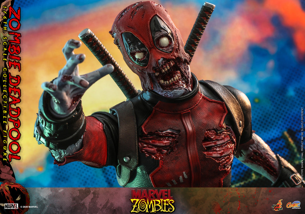 Pedido Figura Zombie Deadpool - Marvel Zombies marca Hot Toys CMS06 escala 1/6