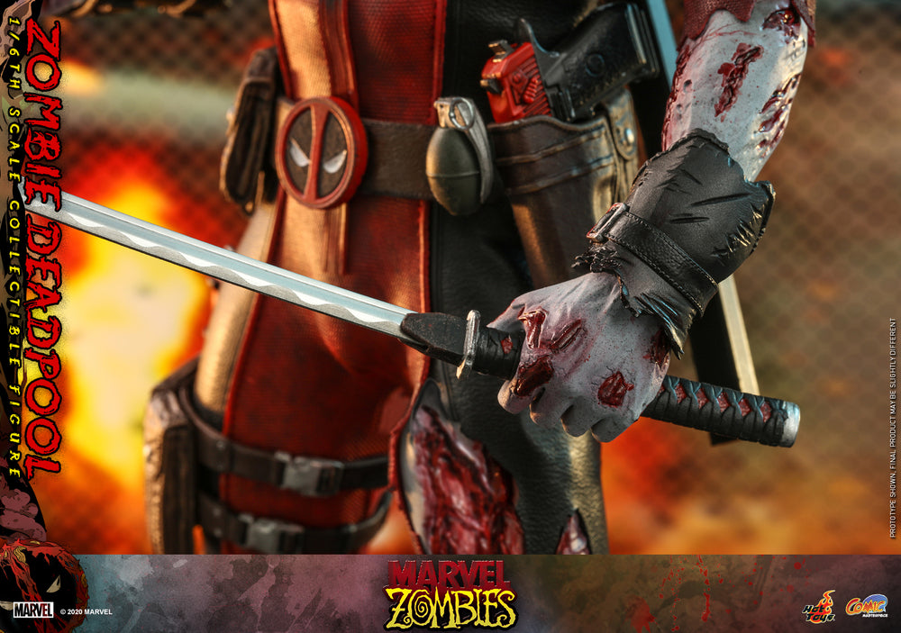 Pedido Figura Zombie Deadpool - Marvel Zombies marca Hot Toys CMS06 escala 1/6