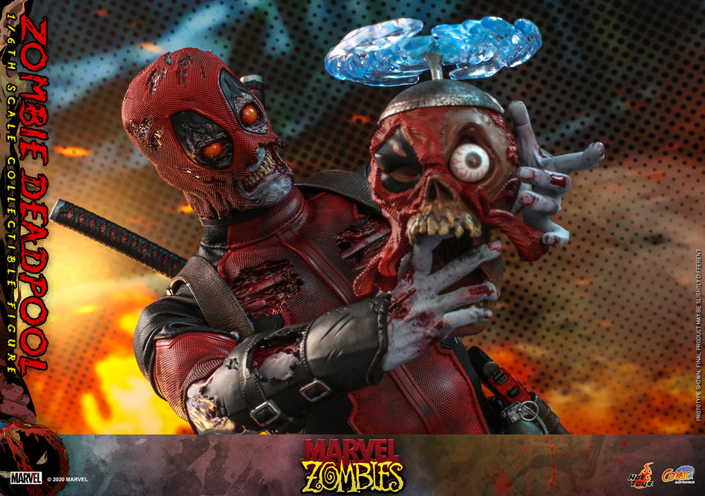 Pedido Figura Zombie Deadpool - Marvel Zombies marca Hot Toys CMS06 escala 1/6