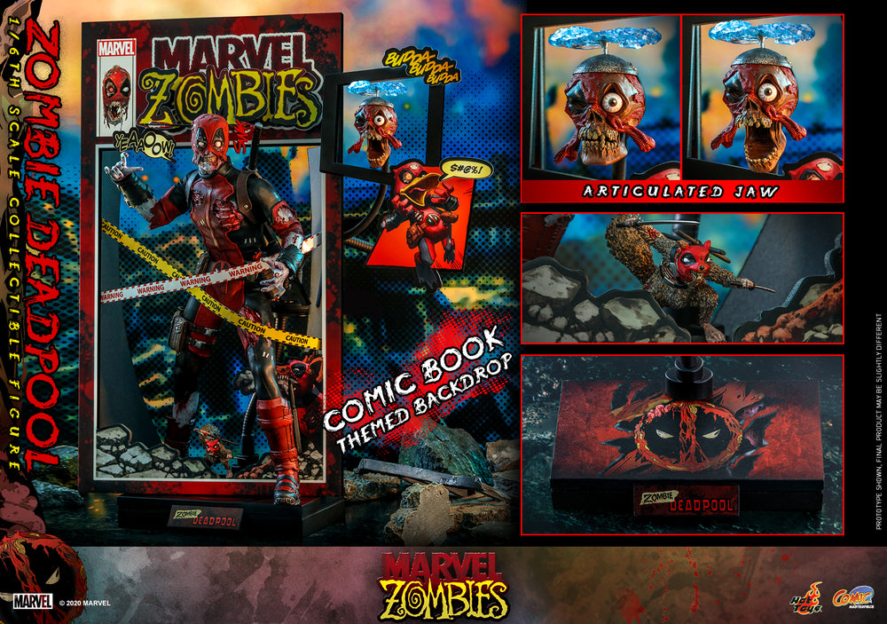 Pedido Figura Zombie Deadpool - Marvel Zombies marca Hot Toys CMS06 escala 1/6