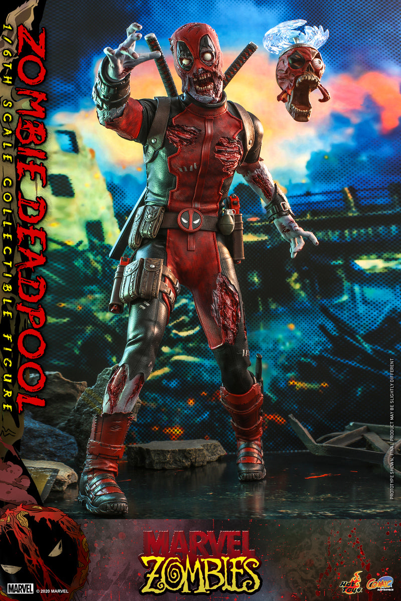 Pedido Figura Zombie Deadpool - Marvel Zombies marca Hot Toys CMS06 escala 1/6