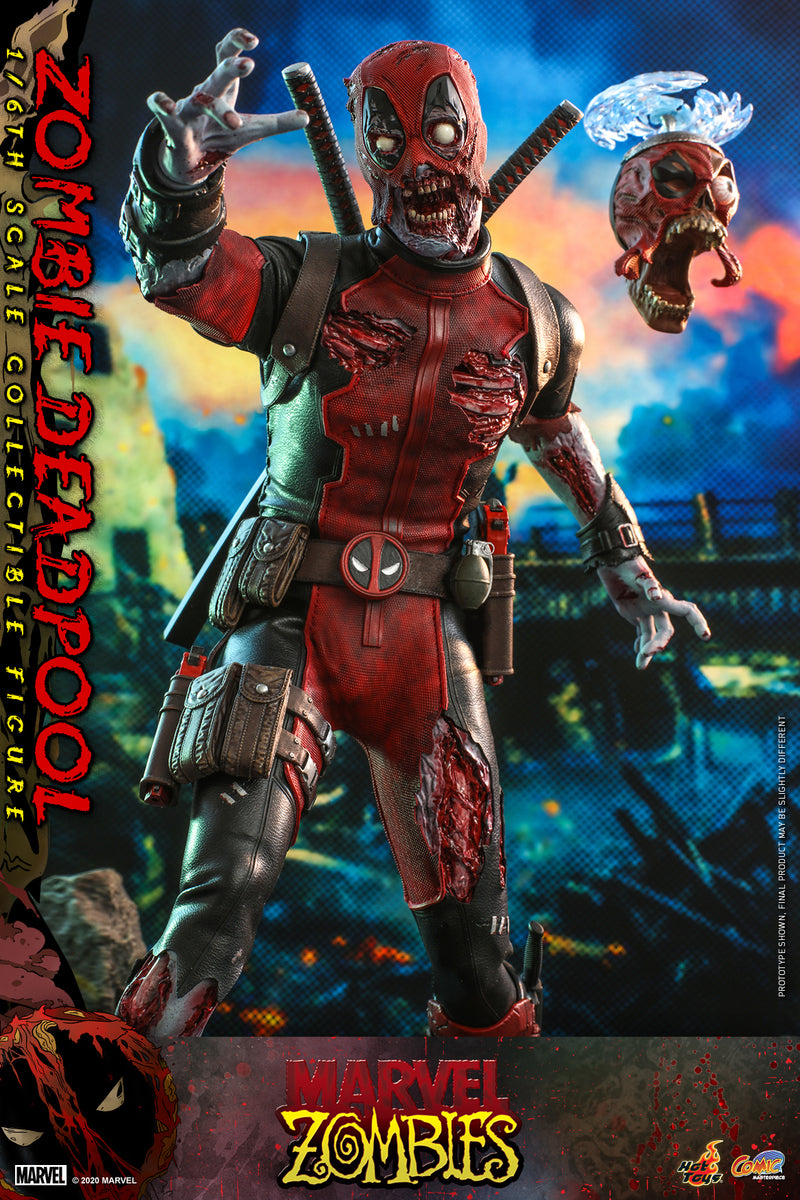 Pedido Figura Zombie Deadpool - Marvel Zombies marca Hot Toys CMS06 escala 1/6