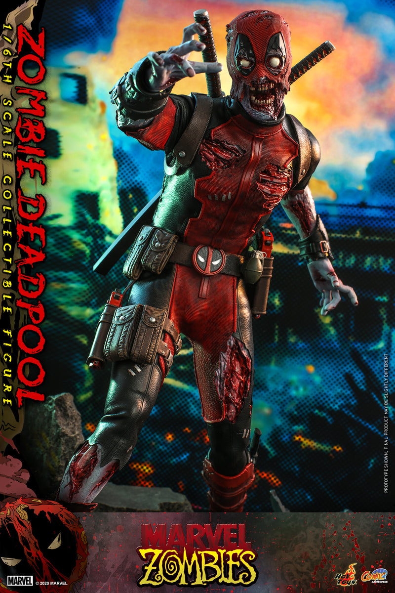 Pedido Figura Zombie Deadpool - Marvel Zombies marca Hot Toys CMS06 escala 1/6