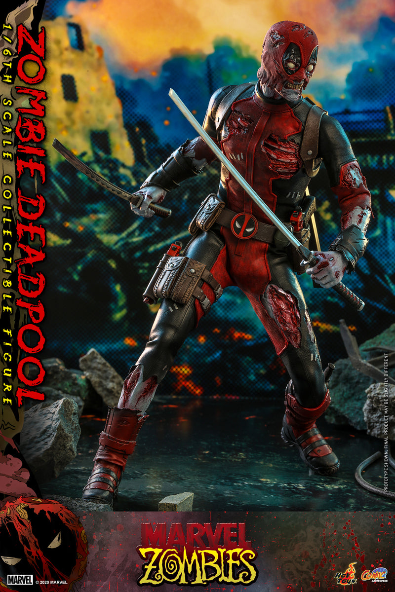 Pedido Figura Zombie Deadpool - Marvel Zombies marca Hot Toys CMS06 escala 1/6