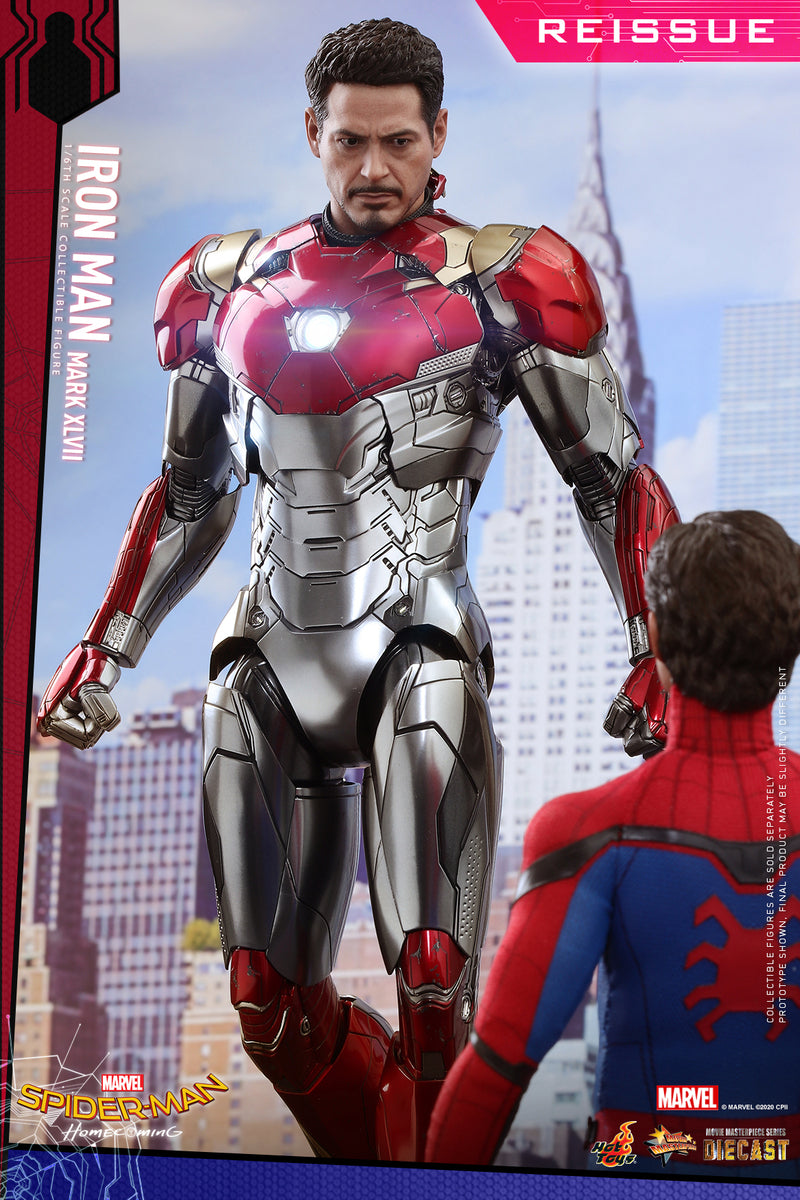 Pedido Figura Iron Man Mark XLVII (Reissue) Spider-Man: Homecoming marca Hot Toys MMS427D19 escala 1/6