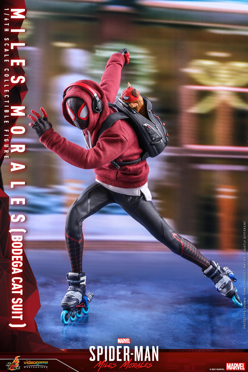 Pedido Figura Miles Morales (Bodega Cat Suit) - Marvel’s Spider-Man marca Hot Toys VGM50 escala 1/6