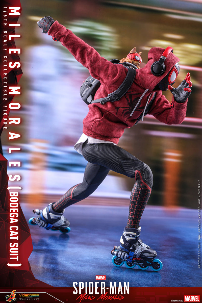 Pedido Figura Miles Morales (Bodega Cat Suit) - Marvel’s Spider-Man marca Hot Toys VGM50 escala 1/6