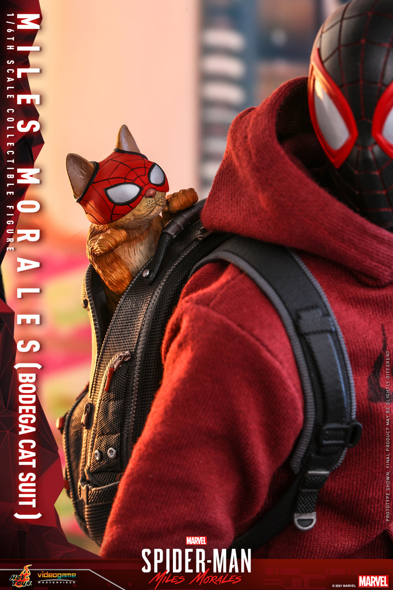 Pedido Figura Miles Morales (Bodega Cat Suit) - Marvel’s Spider-Man marca Hot Toys VGM50 escala 1/6