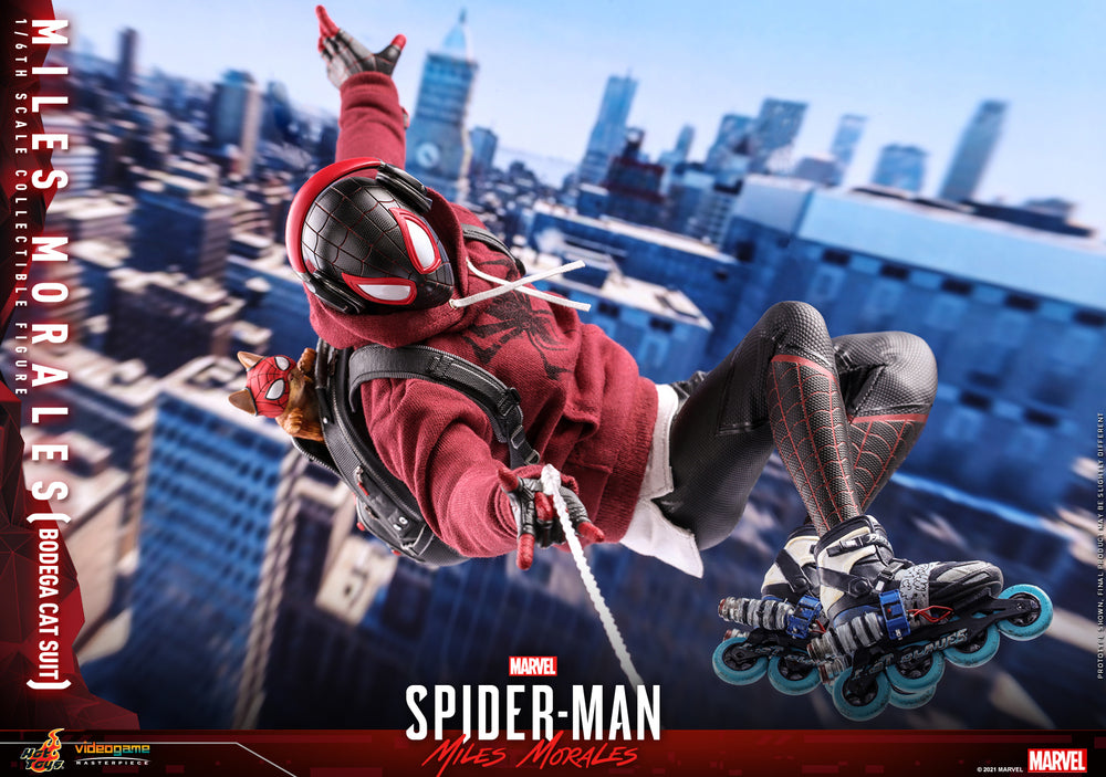 Pedido Figura Miles Morales (Bodega Cat Suit) - Marvel’s Spider-Man marca Hot Toys VGM50 escala 1/6