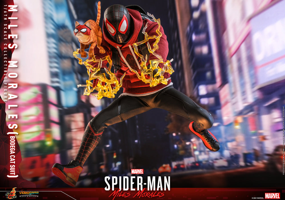 Pedido Figura Miles Morales (Bodega Cat Suit) - Marvel’s Spider-Man marca Hot Toys VGM50 escala 1/6