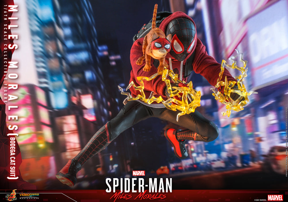 Pedido Figura Miles Morales (Bodega Cat Suit) - Marvel’s Spider-Man marca Hot Toys VGM50 escala 1/6