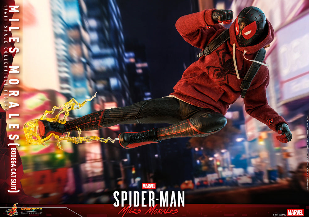 Pedido Figura Miles Morales (Bodega Cat Suit) - Marvel’s Spider-Man marca Hot Toys VGM50 escala 1/6