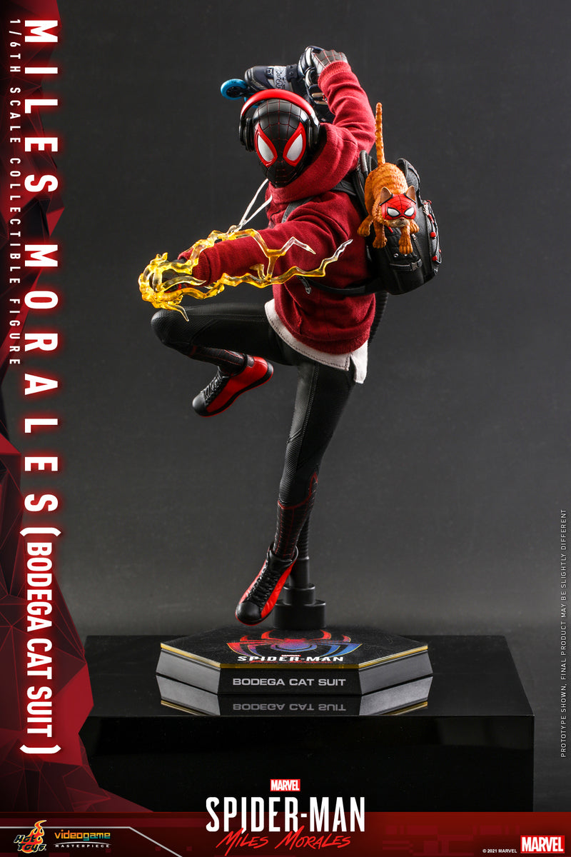 Pedido Figura Miles Morales (Bodega Cat Suit) - Marvel’s Spider-Man marca Hot Toys VGM50 escala 1/6