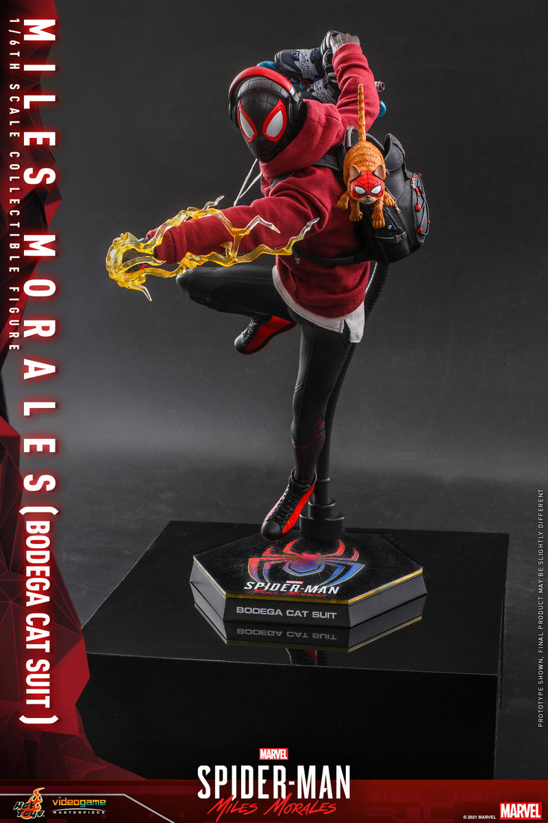 Pedido Figura Miles Morales (Bodega Cat Suit) - Marvel’s Spider-Man marca Hot Toys VGM50 escala 1/6