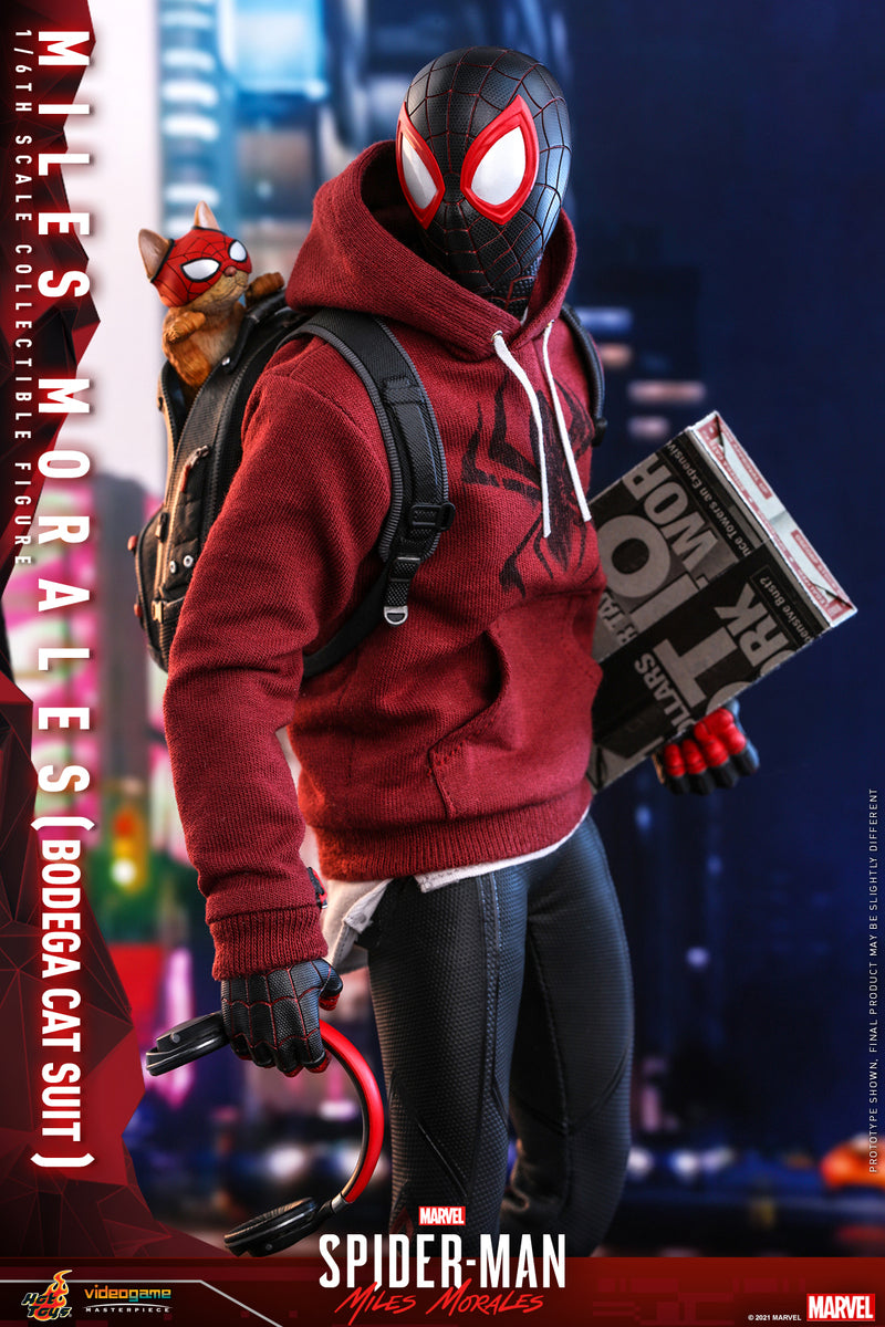 Pedido Figura Miles Morales (Bodega Cat Suit) - Marvel’s Spider-Man marca Hot Toys VGM50 escala 1/6