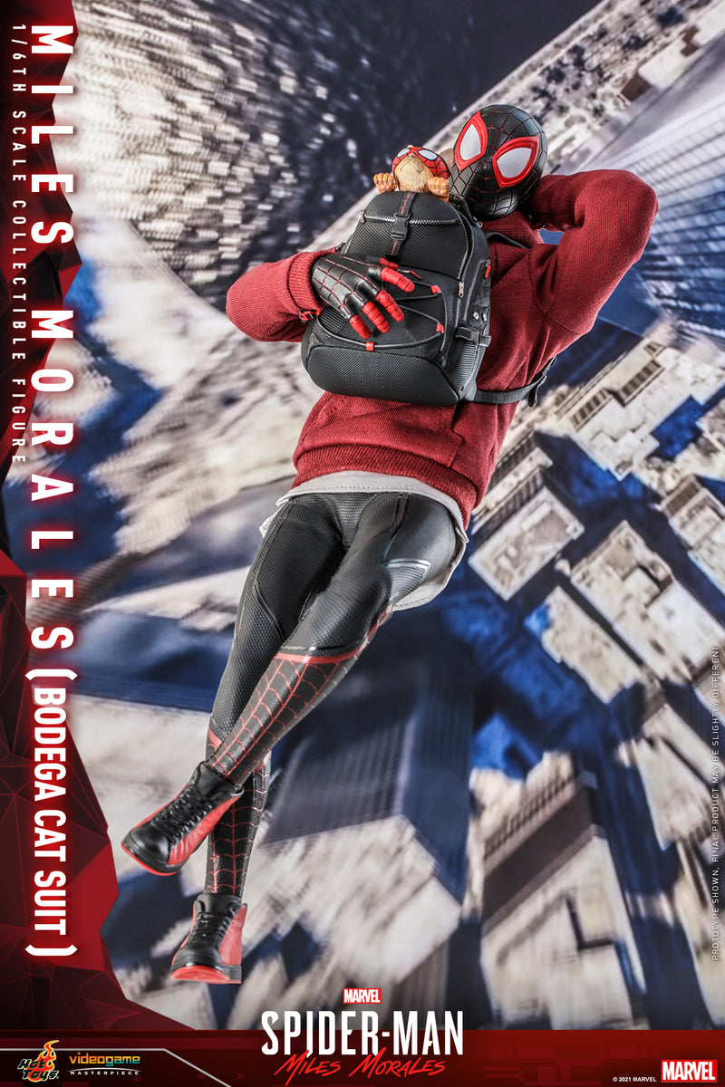 Pedido Figura Miles Morales (Bodega Cat Suit) - Marvel’s Spider-Man marca Hot Toys VGM50 escala 1/6