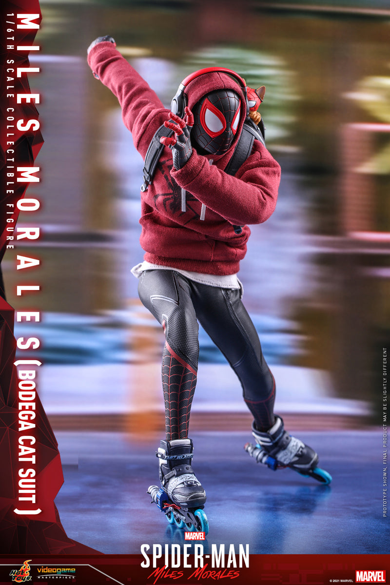 Pedido Figura Miles Morales (Bodega Cat Suit) - Marvel’s Spider-Man marca Hot Toys VGM50 escala 1/6