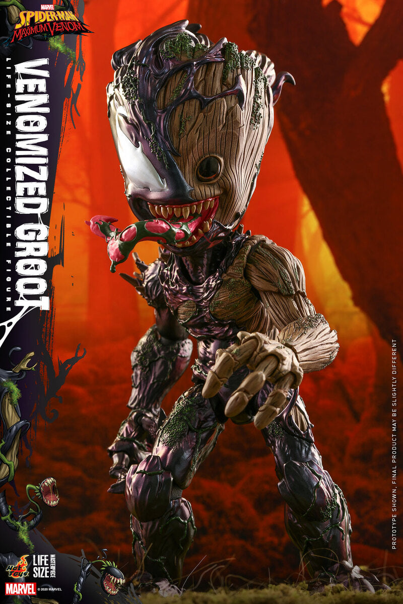 Pedido Figura Venomized Groot - The Spider-Man Maximum Venom marca Hot Toys Life-Size TMS027 escala 1/1
