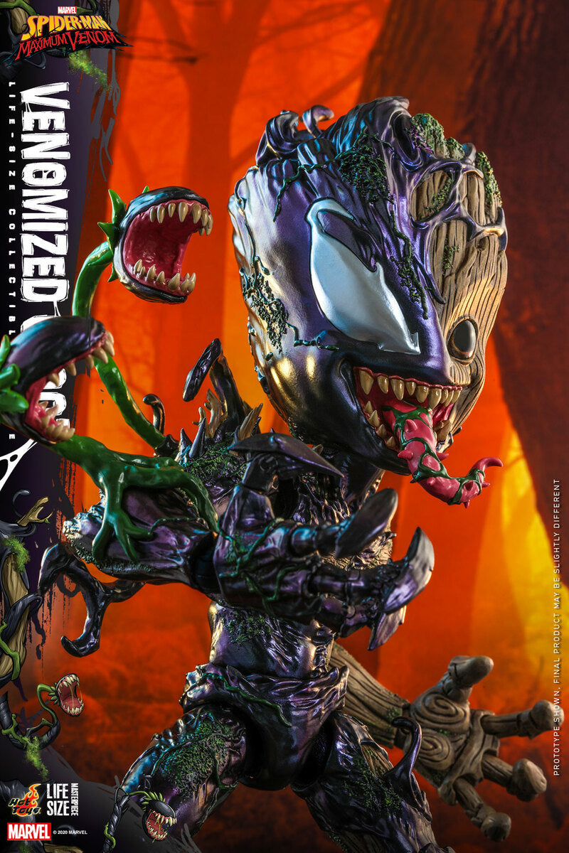 Pedido Figura Venomized Groot - The Spider-Man Maximum Venom marca Hot Toys Life-Size TMS027 escala 1/1