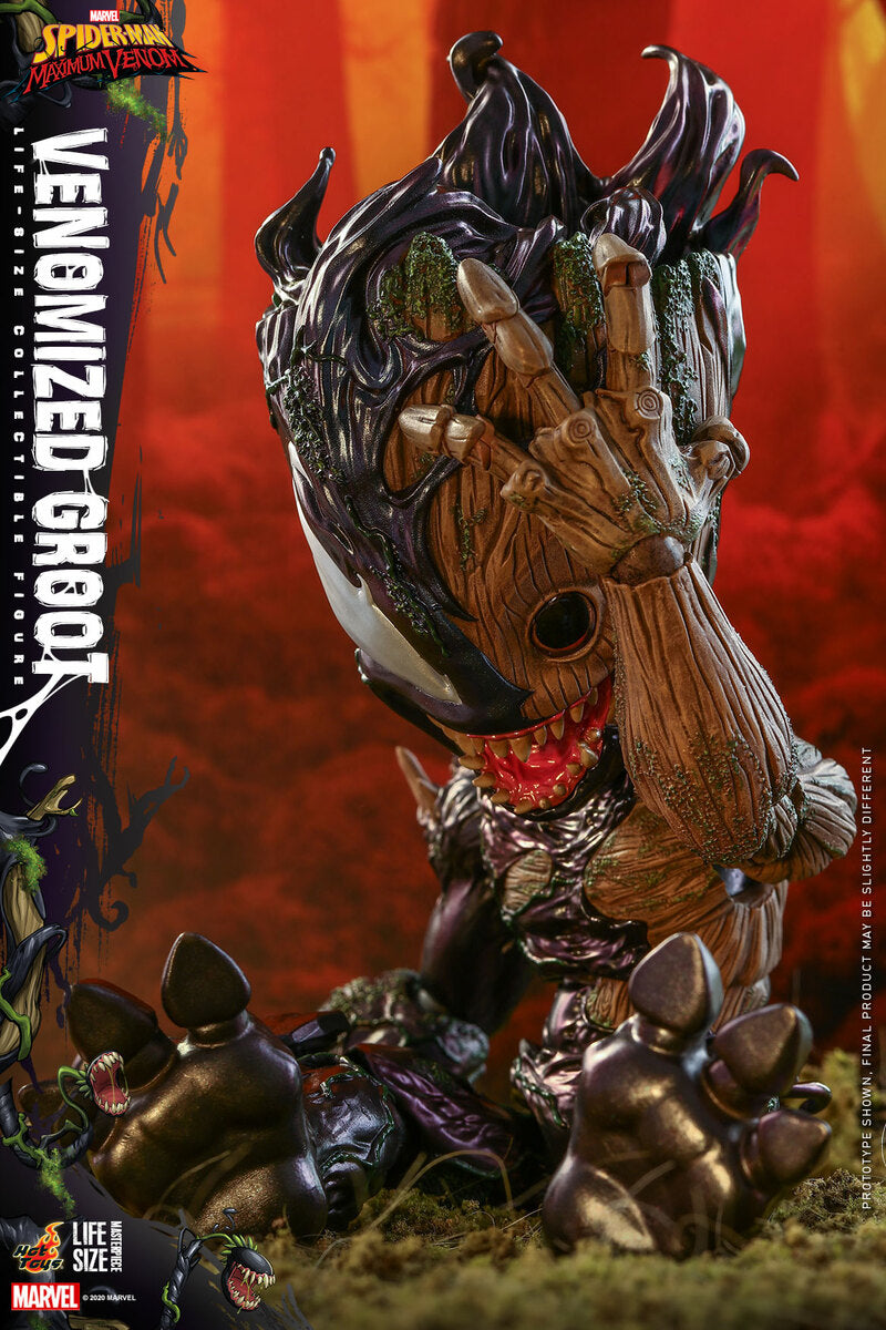 Pedido Figura Venomized Groot - The Spider-Man Maximum Venom marca Hot Toys Life-Size TMS027 escala 1/1