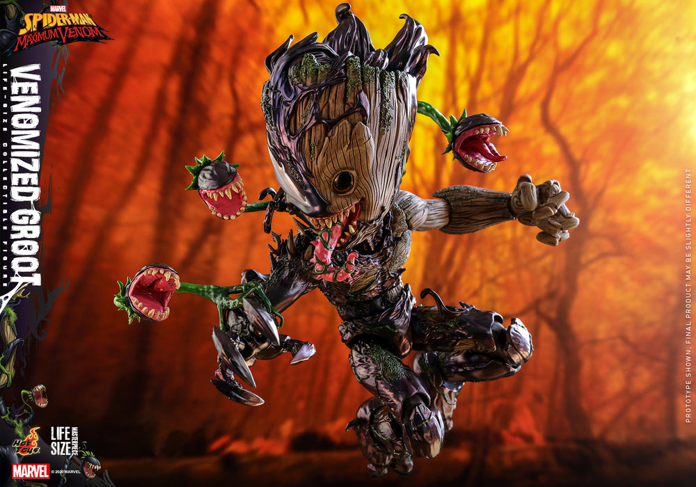Pedido Figura Venomized Groot - The Spider-Man Maximum Venom marca Hot Toys Life-Size TMS027 escala 1/1