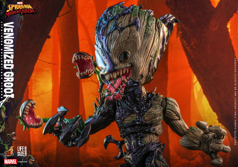 Pedido Figura Venomized Groot - The Spider-Man Maximum Venom marca Hot Toys Life-Size TMS027 escala 1/1