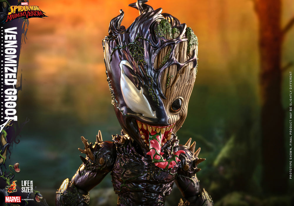 Pedido Figura Venomized Groot - The Spider-Man Maximum Venom marca Hot Toys Life-Size TMS027 escala 1/1