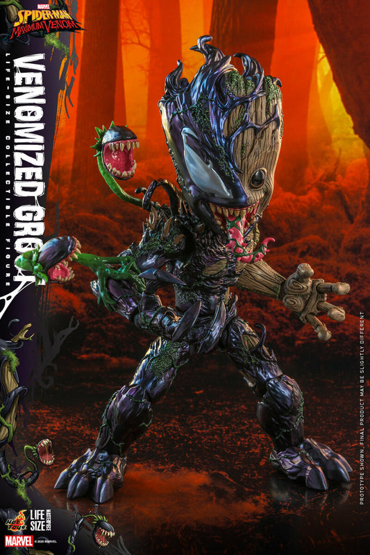 Pedido Figura Venomized Groot - The Spider-Man Maximum Venom marca Hot Toys Life-Size TMS027 escala 1/1