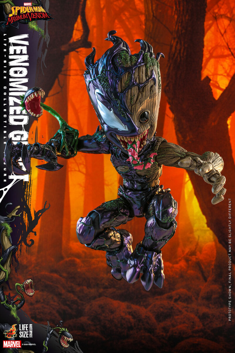 Pedido Figura Venomized Groot - The Spider-Man Maximum Venom marca Hot Toys Life-Size TMS027 escala 1/1