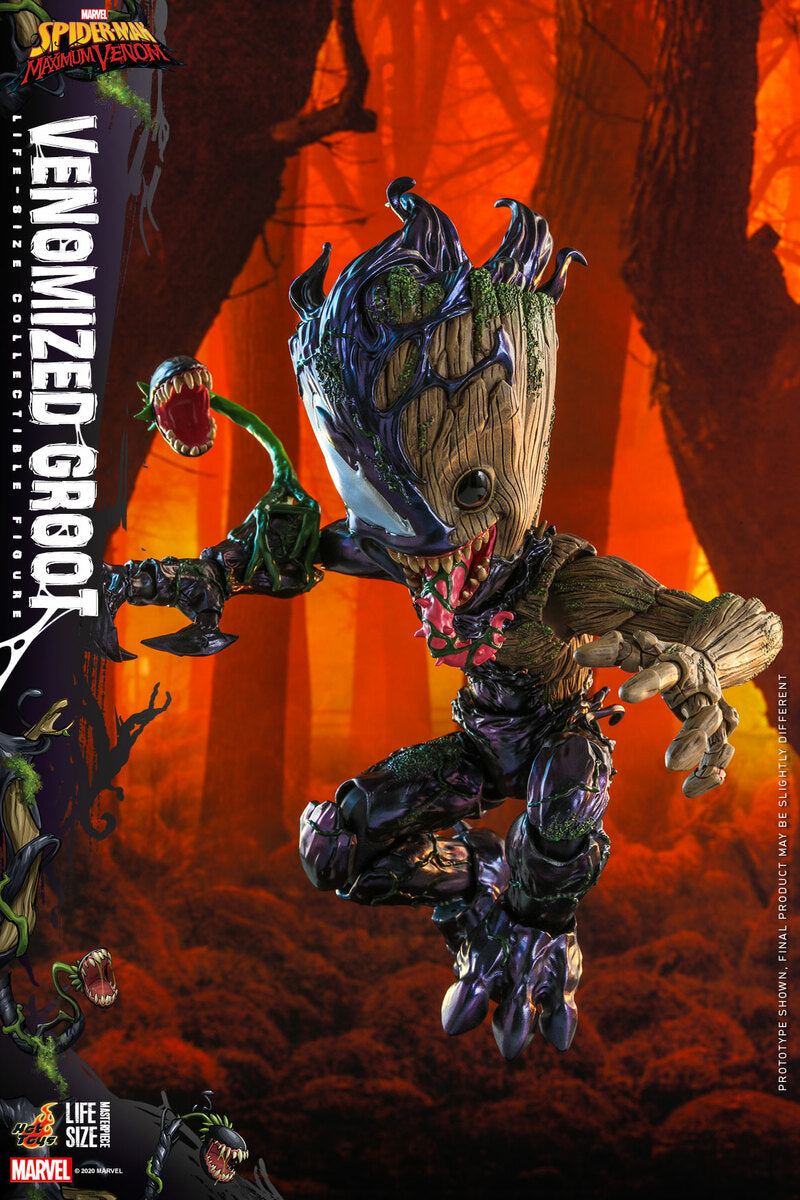 Pedido Figura Venomized Groot - The Spider-Man Maximum Venom marca Hot Toys Life-Size TMS027 escala 1/1