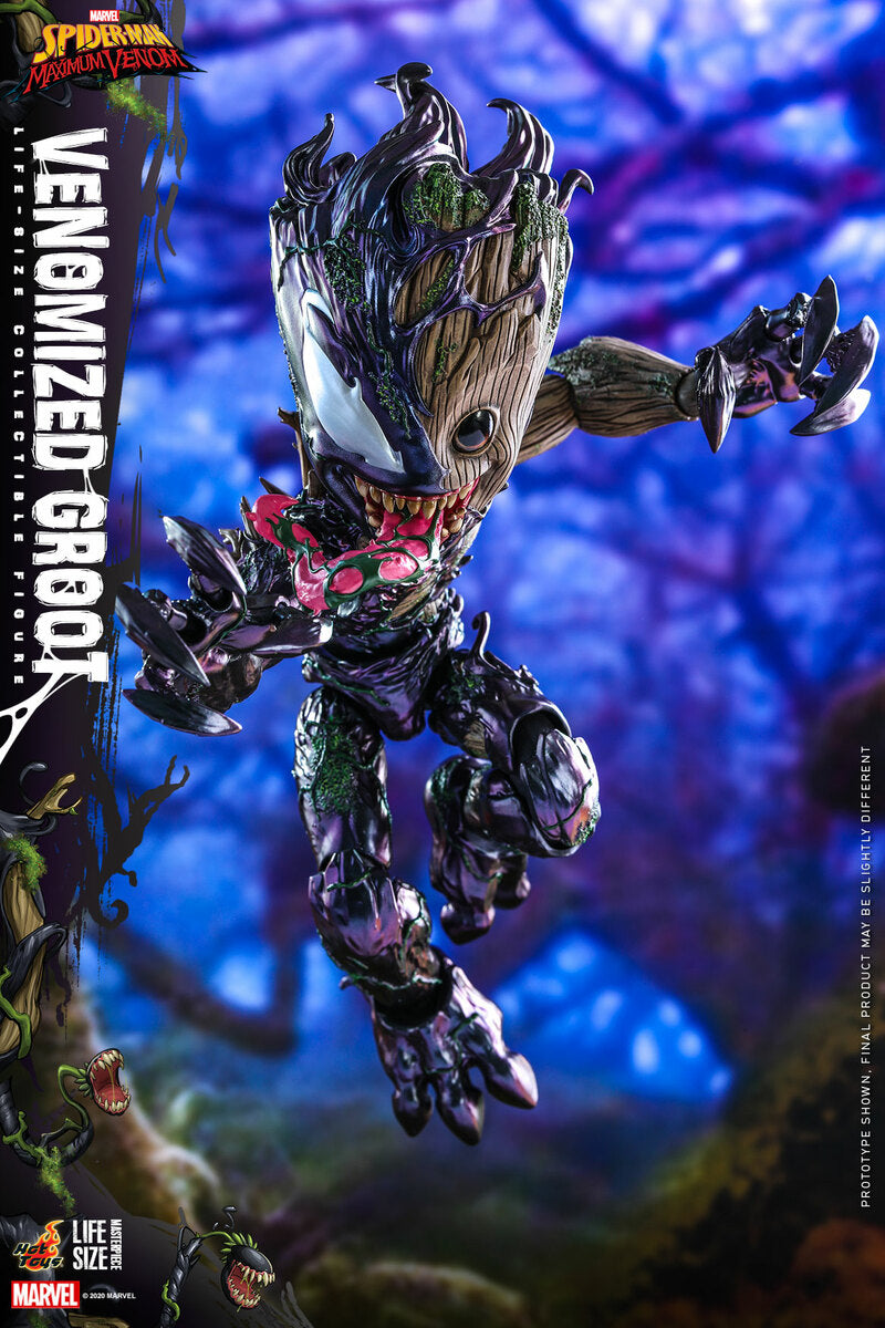 Pedido Figura Venomized Groot - The Spider-Man Maximum Venom marca Hot Toys Life-Size TMS027 escala 1/1