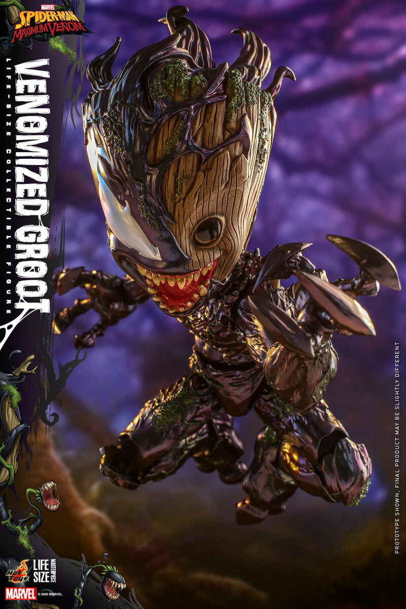 Pedido Figura Venomized Groot - The Spider-Man Maximum Venom marca Hot Toys Life-Size TMS027 escala 1/1