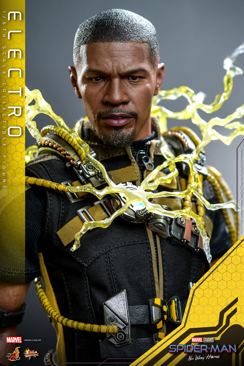 Preventa Figura Electro - Spider-Man: No Way Home marca Hot Toys MMS644 escala 1/6