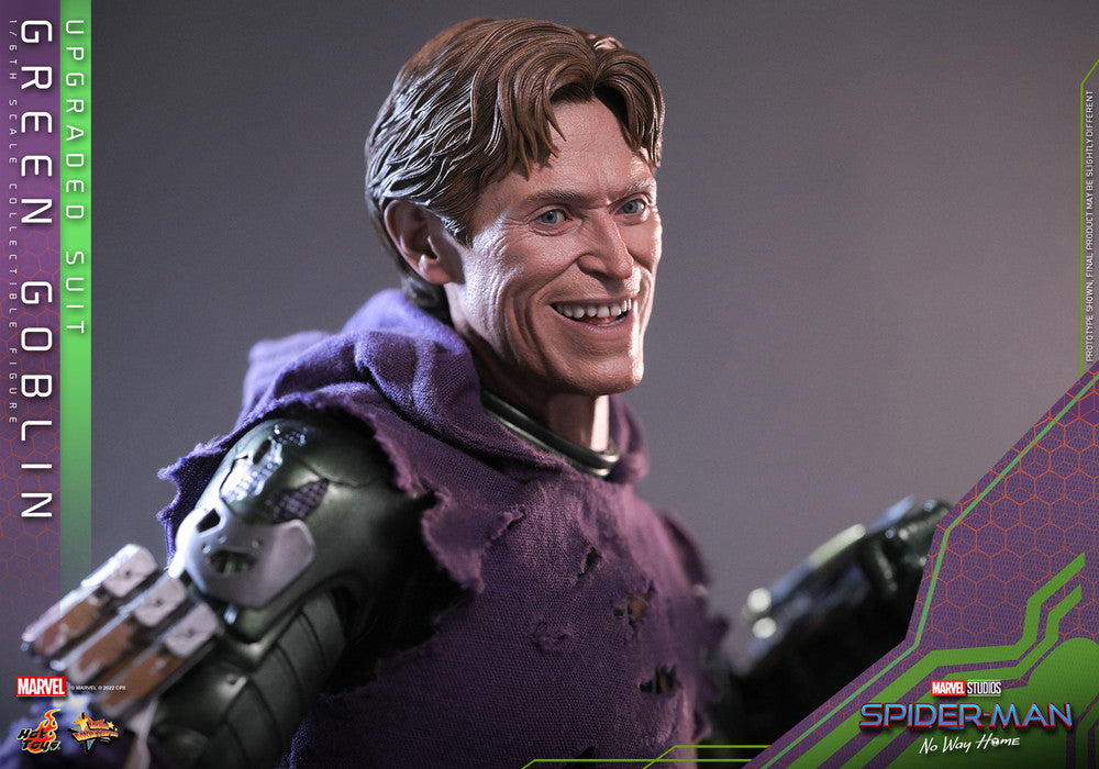 Preventa Figura Green Goblin (Upgraded Suit) - Spider-Man: No Way Home marca Hot Toys MMS674 escala 1/6