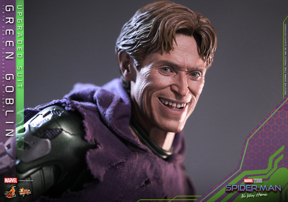 Preventa Figura Green Goblin (Upgraded Suit) - Spider-Man: No Way Home marca Hot Toys MMS674 escala 1/6
