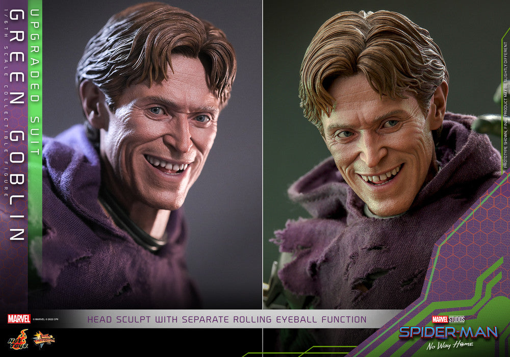 Preventa Figura Green Goblin (Upgraded Suit) - Spider-Man: No Way Home marca Hot Toys MMS674 escala 1/6