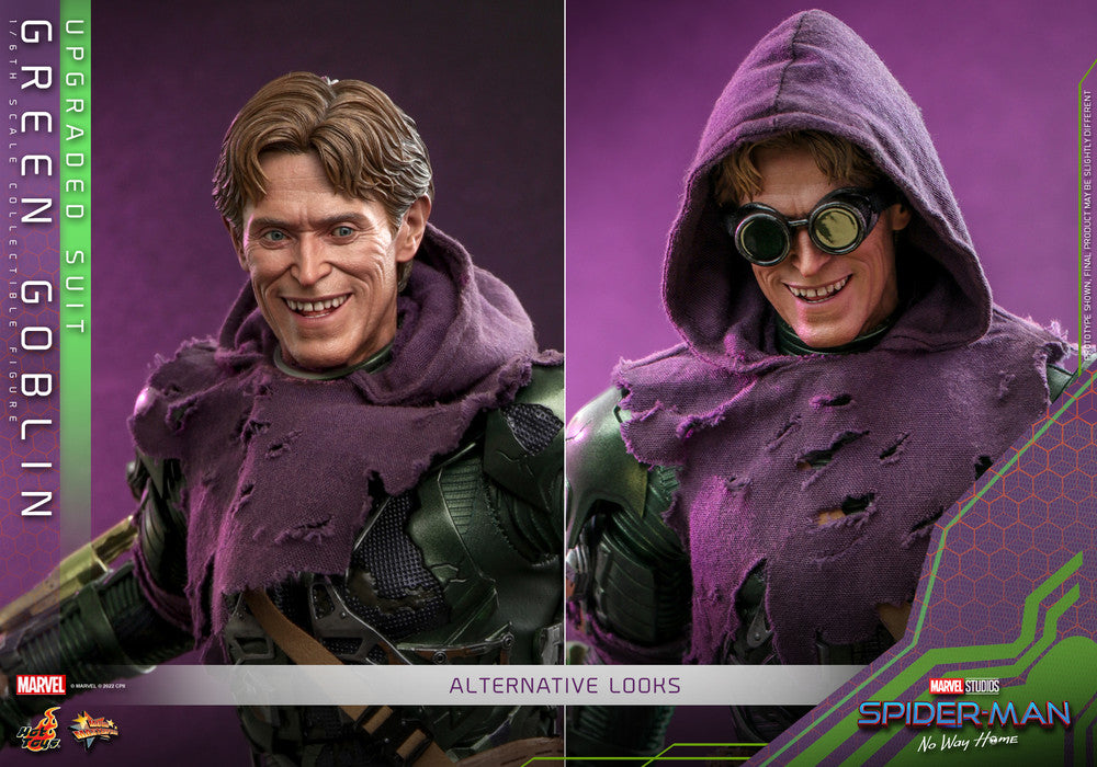 Preventa Figura Green Goblin (Upgraded Suit) - Spider-Man: No Way Home marca Hot Toys MMS674 escala 1/6