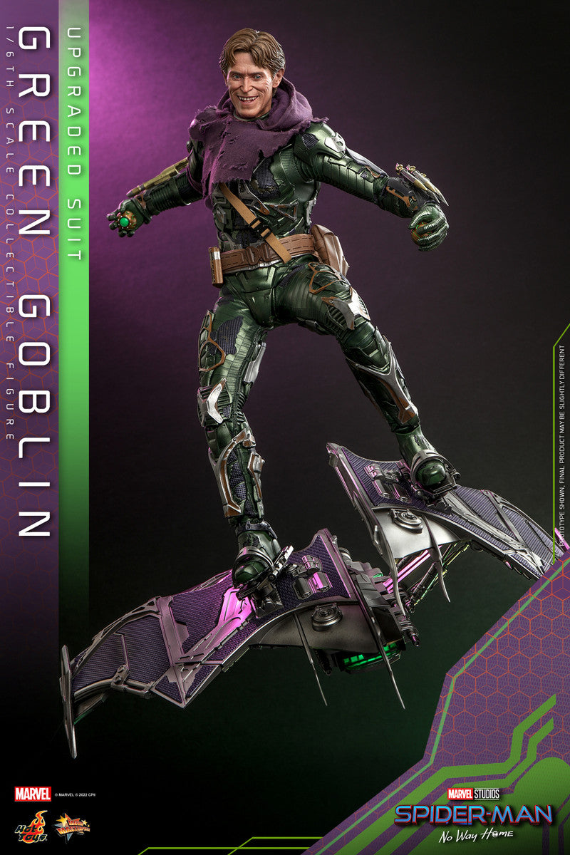 Preventa Figura Green Goblin (Upgraded Suit) - Spider-Man: No Way Home marca Hot Toys MMS674 escala 1/6